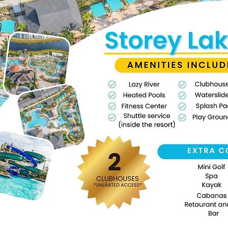 Gorgeous 2Br Lakeview Condo With Waterpark Kissimmee Ngoại thất bức ảnh